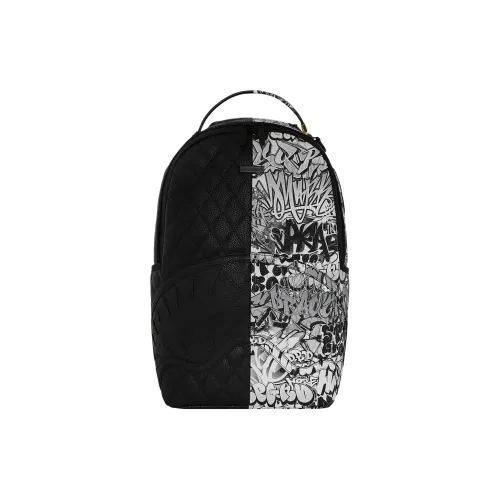 SPRAYGROUND Artificial Leather Backpack Men's Black