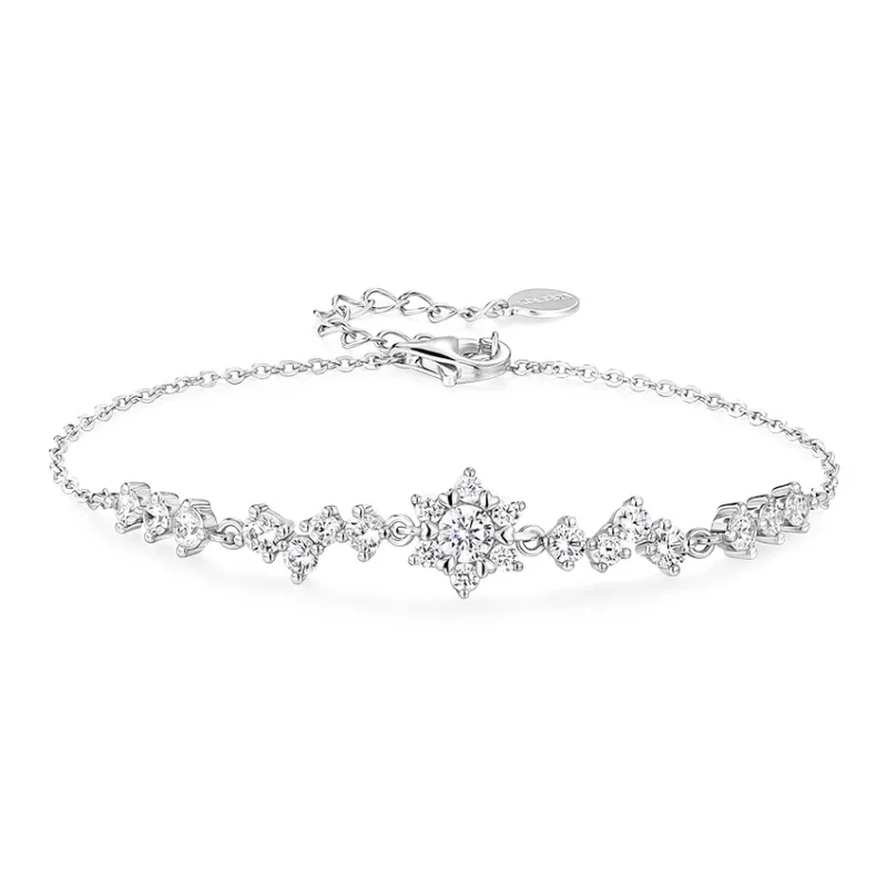 KADER 925 Sterling Silver Bracelets Women's Silver-0