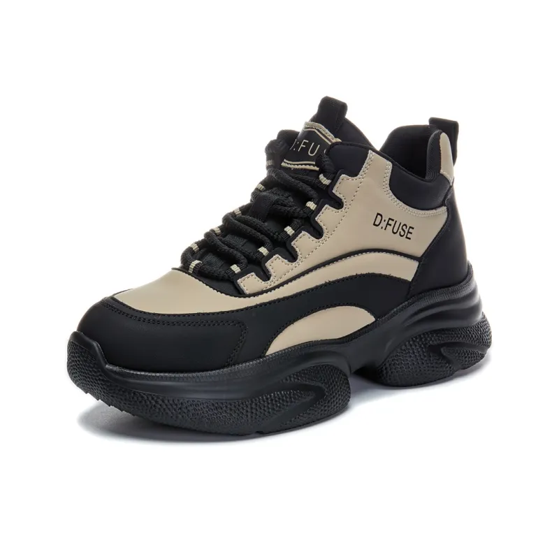D FUSE SCANDINAVIA Height Increasing High Top Chunky Sneakers Women's-0