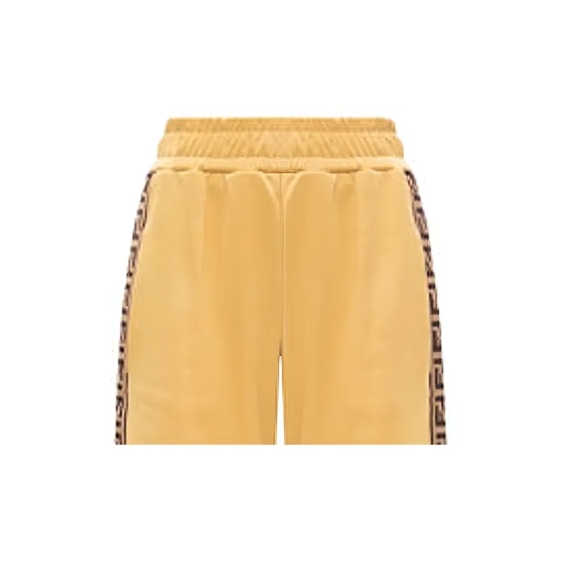 FENDI Casual Pants Women's Yellow-4