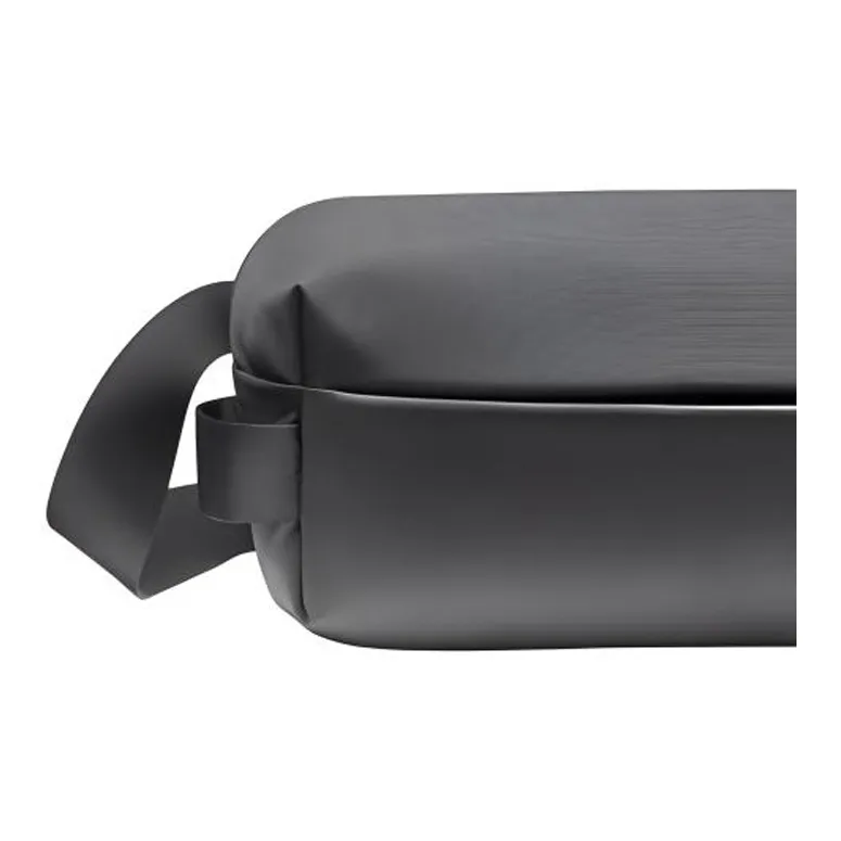Tomtoc Polyester Shoulder Bag, Crossbody Bag Medium Size Men's Obsidian Black-4