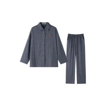 MEITENG Pajama Set Women's Navy Blue