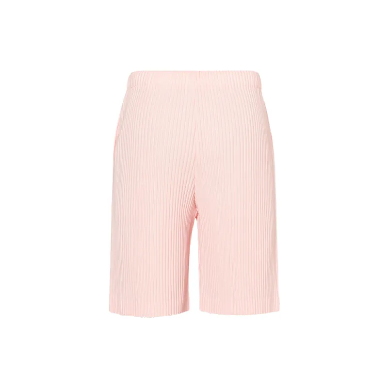 Homme Plissé Issey Miyake May Plissé Pleated Bermuda Shorts-1