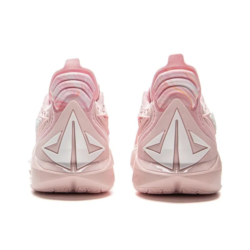 LiNing JB3 Anti Roll over Coverage Low Top Basketball Shoes Men's Light Pink-5