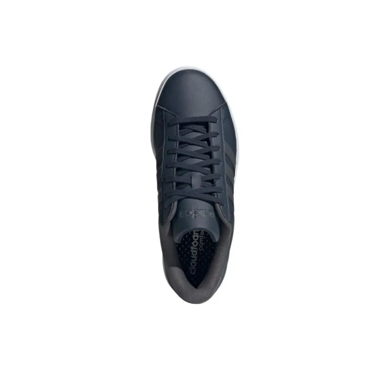 Adidas Grand Court 2.0 Aurora Ink Grey Six Cloud White-4