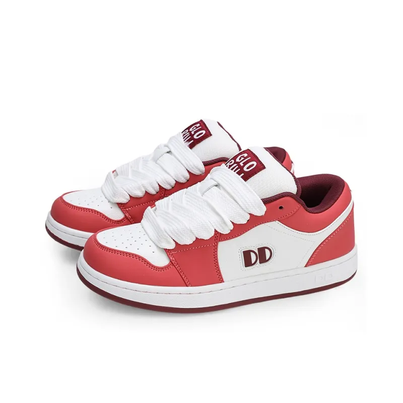 GLO BULL Skateboard Shoes Unisex Low Top Fuchsia-2