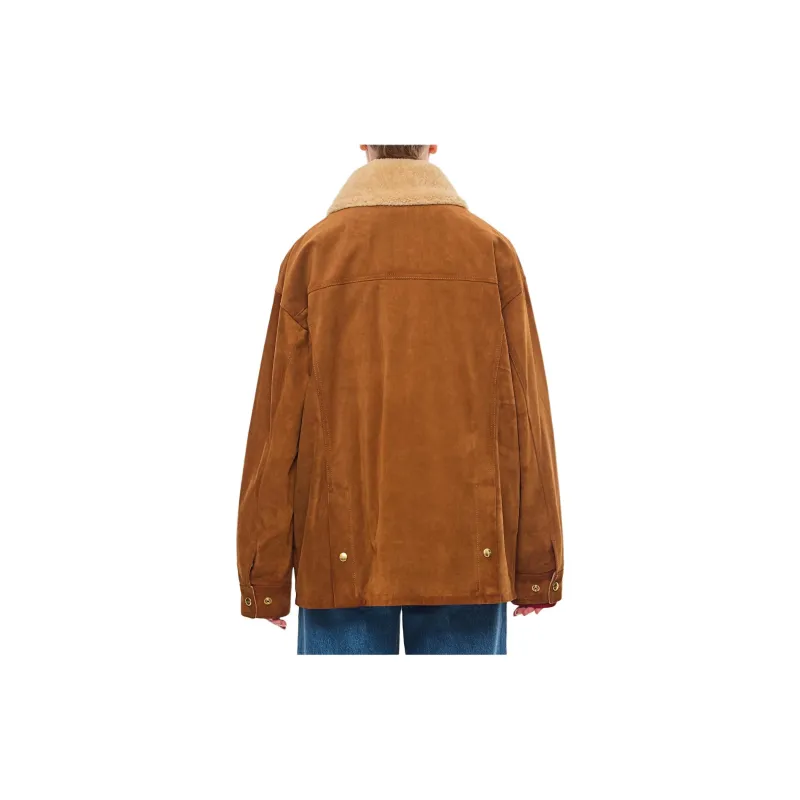 Halfboy Jackets Coats Women's Brown-1