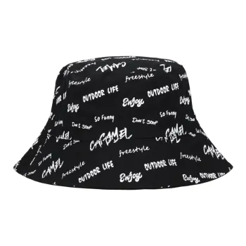 CAMEL Natural 100% Cotton Bucket Hats Women's