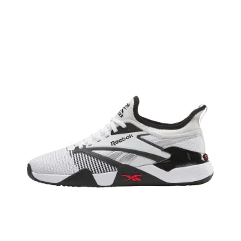 Reebok Nano Court Black White Energy Red