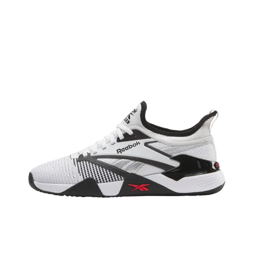 Reebok Nano Court Black White Energy Red