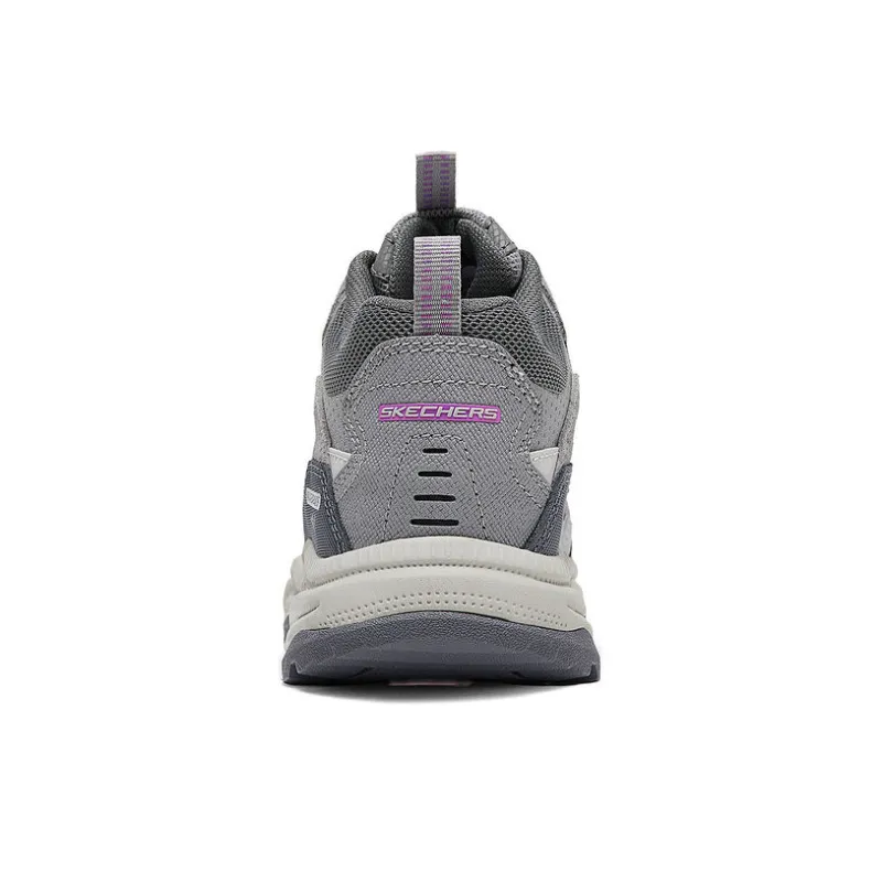 Skechers OUTDOOR Anti Slip Wear Resistant Mid Top Hiking Shoes Women's Purple-3