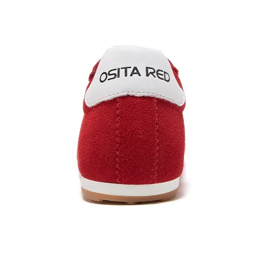 OSITA RED Cushioned Wear Resistant Breathable Slip Resistant Low Top Casual Shoes Women's Box-24