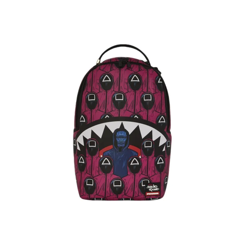 SPRAYGROUND Artificial Leather Backpack Unisex Pink-0