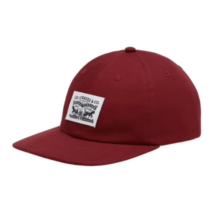 Levi's Cotton Baseball Caps Men's Red-0