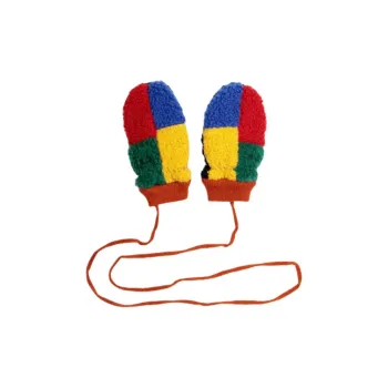 BOBO CHOSES Sheepskin Knit Gloves Kids' Multicolor