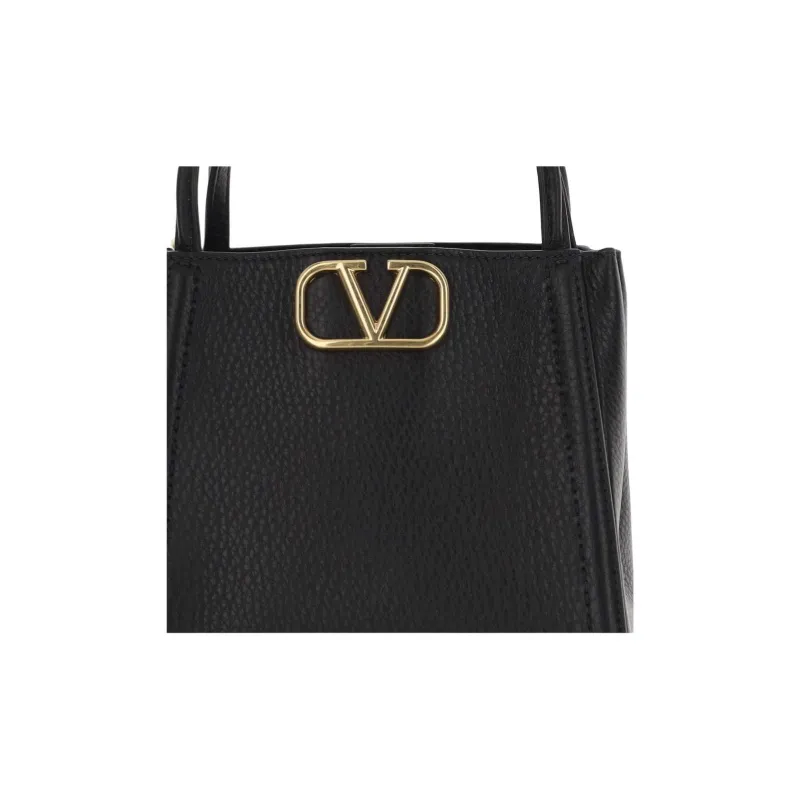 Valentino Alltime Logo Plaque Top Handle Bag-3
