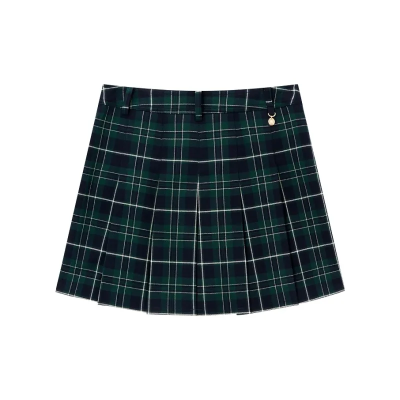 Teenie Weenie Casual Short Skirts Women's Green-1