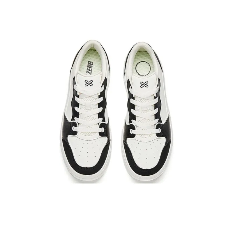 Anta Jelly 2 Slip Resistant, Abrasion Resistant, Lightweight Low Top Skateboard Shoes Women's White Black-2