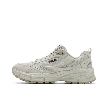 FILA Cushioning Wear Resistant Low Top Running Shoes Men's Oat Brown
