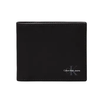 CALVIN KLEIN Leather Wallet Men's Black