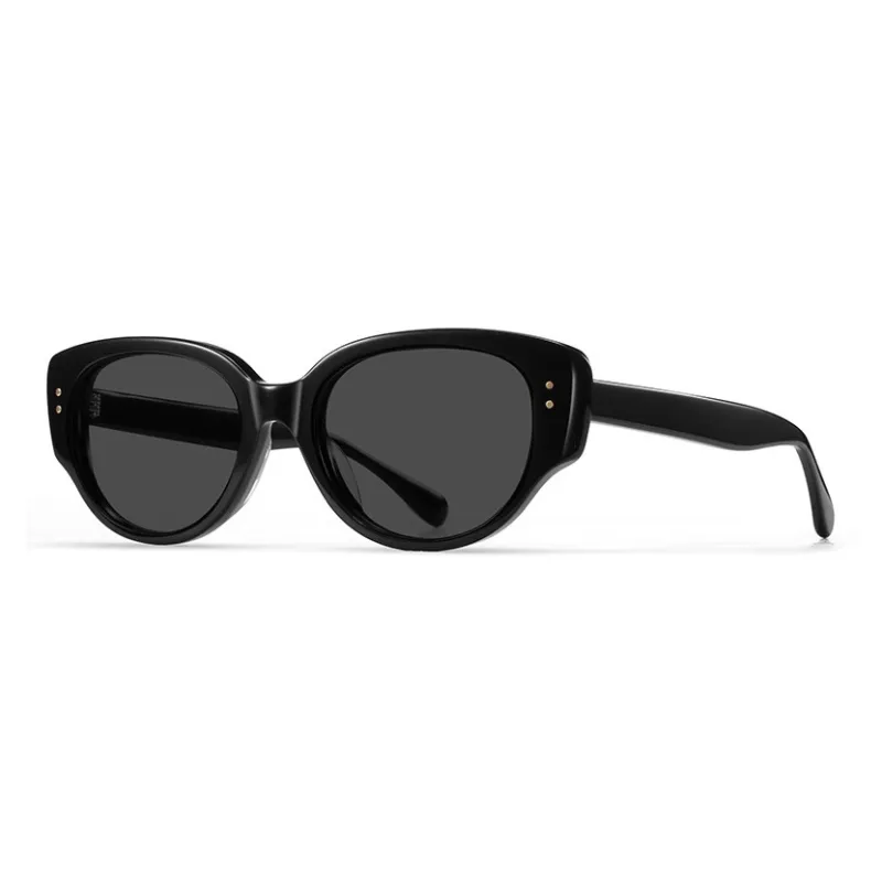 LASHION Plate Frame Cat Eye Sunglasses Unisex-0