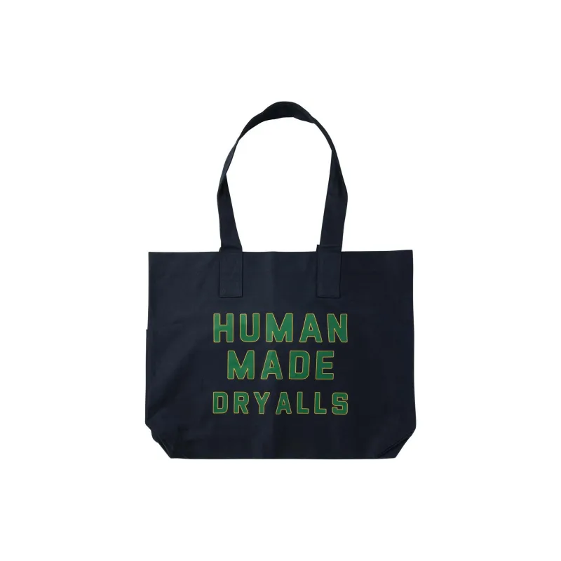 HUMAN MADE Cotton Tote Bag, Shopping Bag, Handbag Men's Blue-0