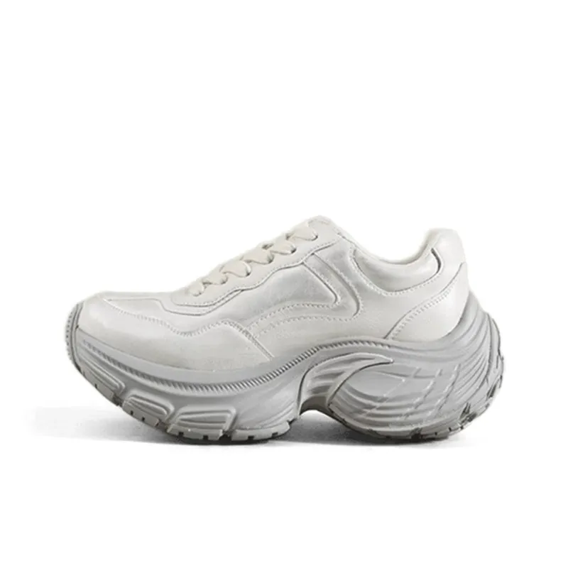 A Poinsettia Princess Chunky Sneakers Women's Pearlescent Color-0
