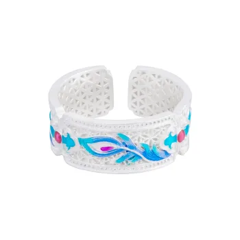 OWNREWARDS 999 Fine Silver Rings Women's