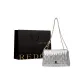 Silver+Shopping Bag