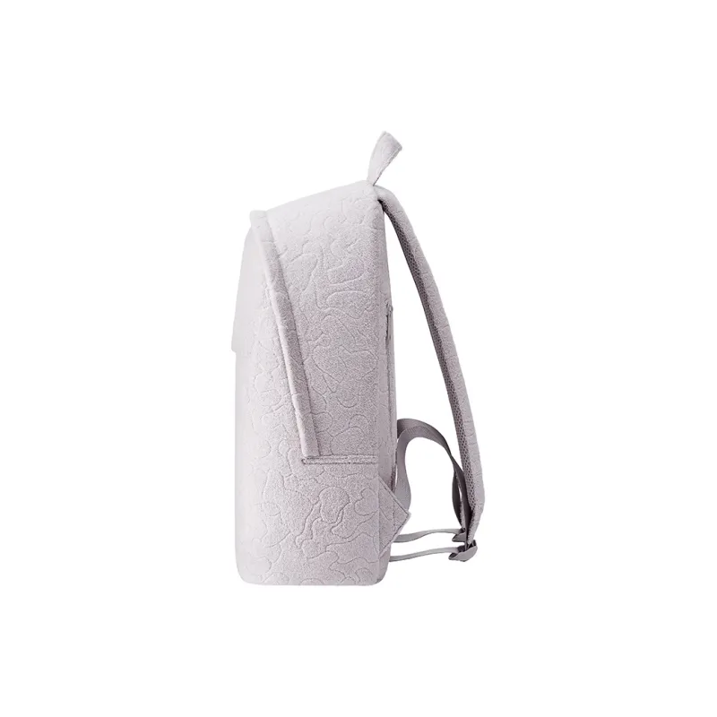 MAH Cotton Backpack Regular Unisex Light Purple Gray-2