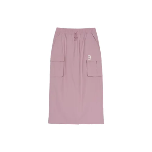 MLB Casual Long Skirts Women's Pink