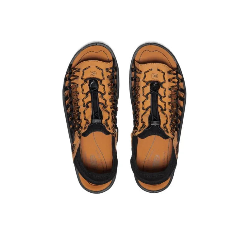 KEEN UNEEK 2 Beach Sandals Men's Orange Black-3