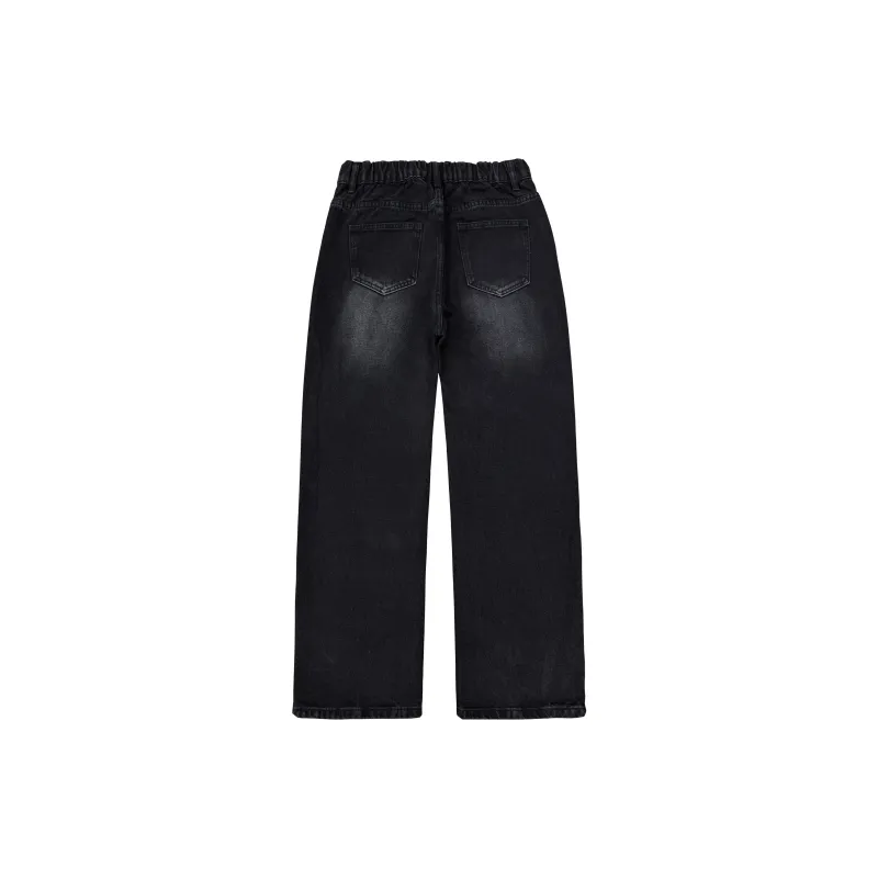 ELCORO Jeans Unisex Vintage Blue-3