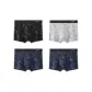 4 Pack (Black+Light Gray+Royal Blue 2)
