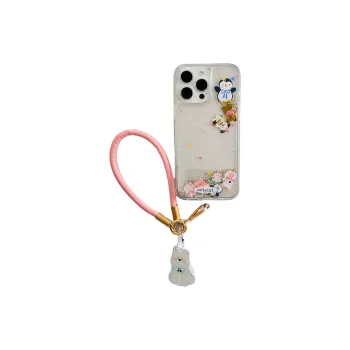 Wei Xin Acrylic Material Lush Jellycat Animal Doll Phone Cases Compatible With IPhone 16/15 Pro Max/Apple 13/14 Pro/Max
