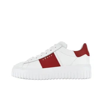 HOGAN H Stripes Low Top Casual Shoes Men's Red