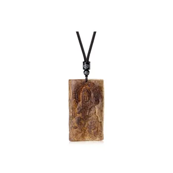 PUTUOSHANWENCHUANG Qinan Agarwood Pendants Unisex