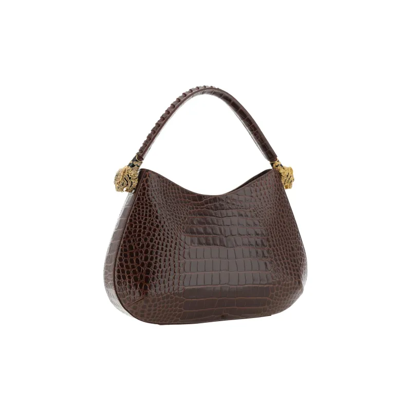 Roberto Cavalli Calfskin Handbag Women's Brown-2