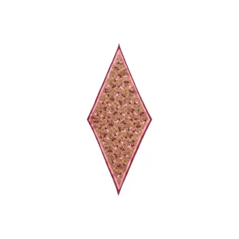COACH Silk Silk Scarves Unisex Tan