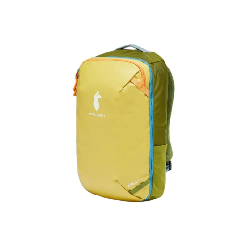 Cotopaxi Recycled Nylon Backpack Mini Unisex Lemon Balm And Cedar-1