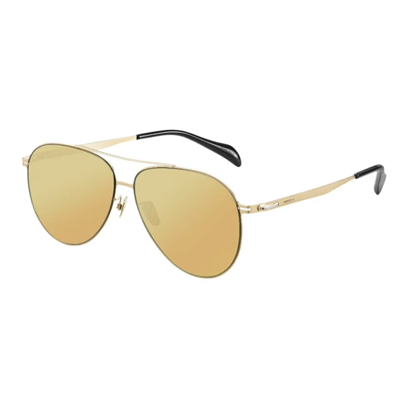 MUJOSH To The Series Of Things Plate And Metal Aviator Trendy And Cool Driving Exclusive Sunglasses Unisex-2