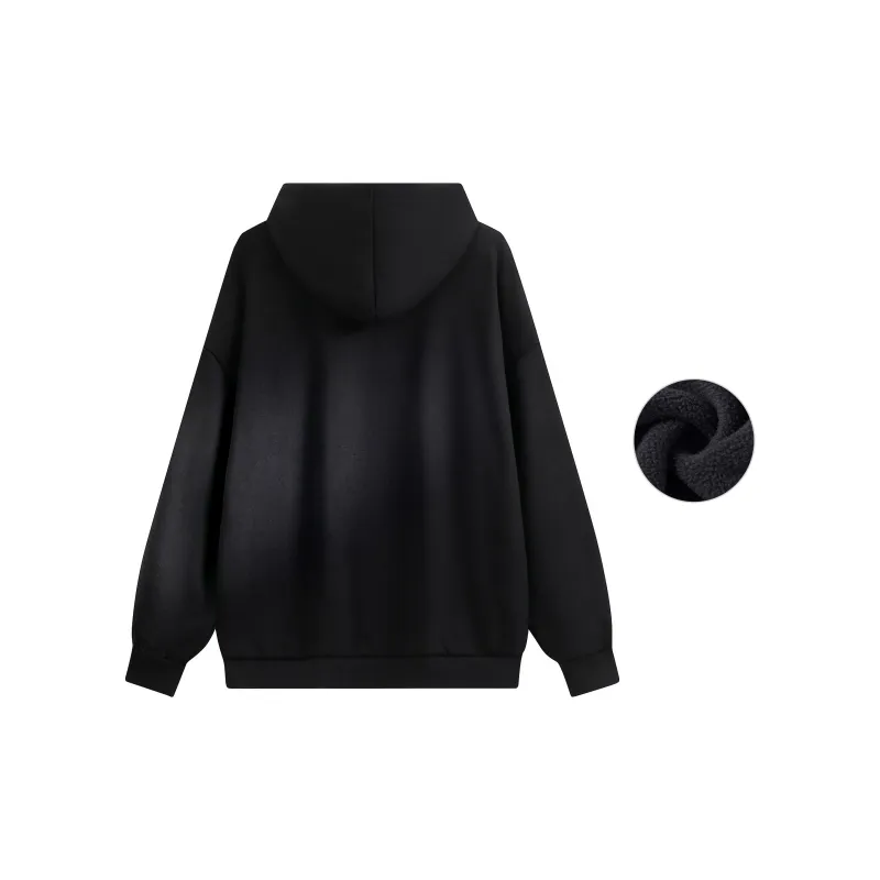MIIOW Trend Party Series Sweatshirt Unisex Black-9