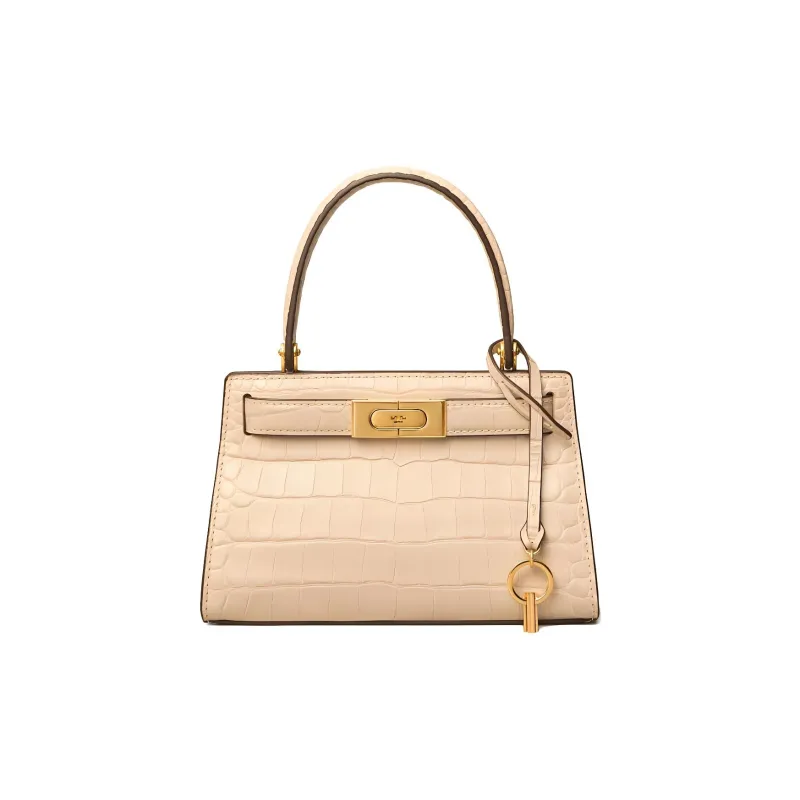 TORY BURCH Lee Radziwill Cow Leather Crossbody One Shoulder Handbag Mini Women's Light Pink-1