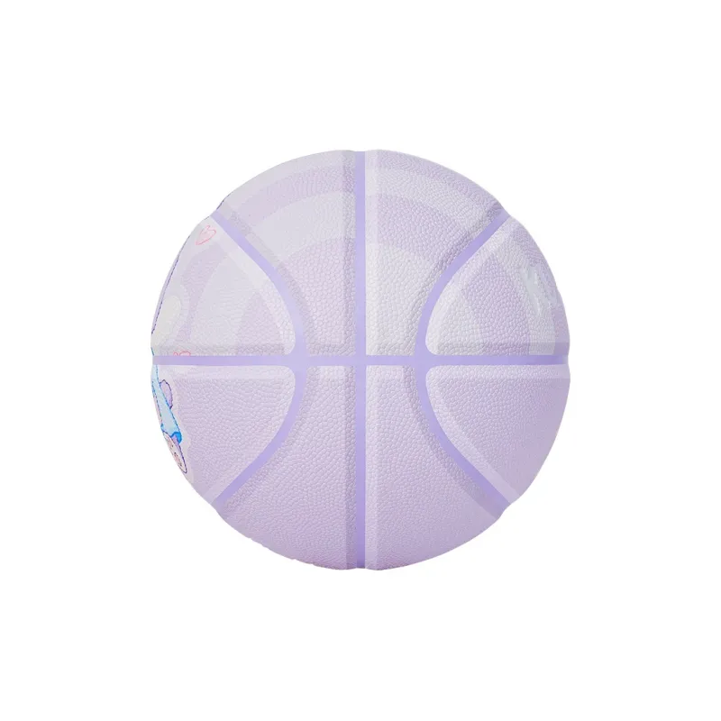 Kuangmi PU Basketball Purple Size 6 Ball Street Unisex-3