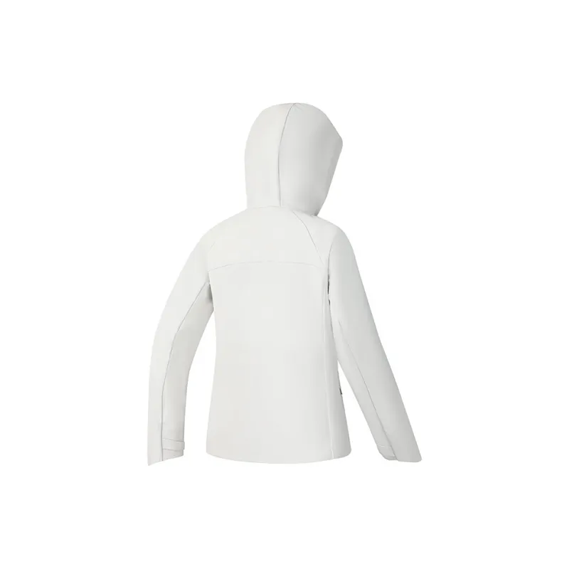FILA Fitness Waterproof And Windproof Windbreaker Jacket Unisex Vanilla White-1