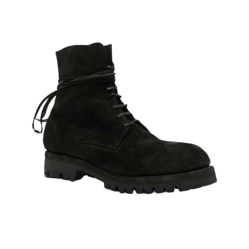 GUIDI 795V Leather Ankle Boots-2