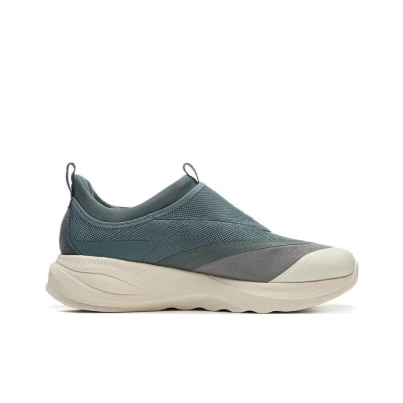 LiNing SOFT GO 2 Non-slip Wear-resistant Shock Absorption Low-Top Casual Shoes Men's Blue Gray-1