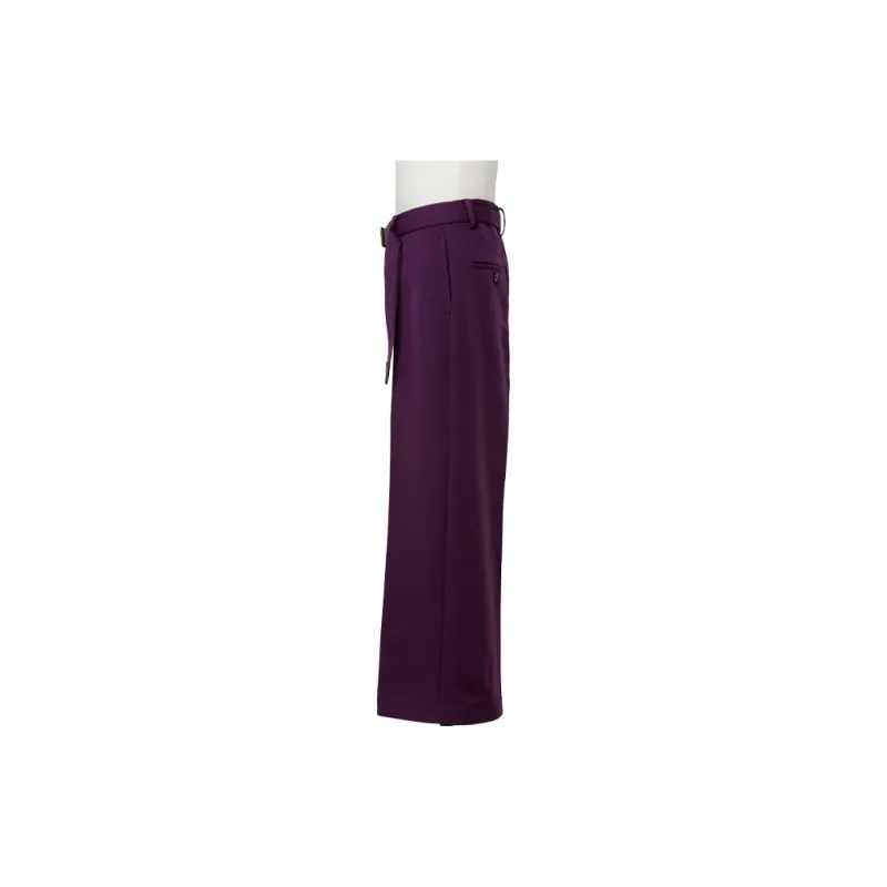 Sacai SS25 Casual Pants Men Purple-2