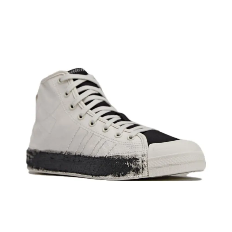 Adidas Y 3 Nizza Hi Talc Black-2