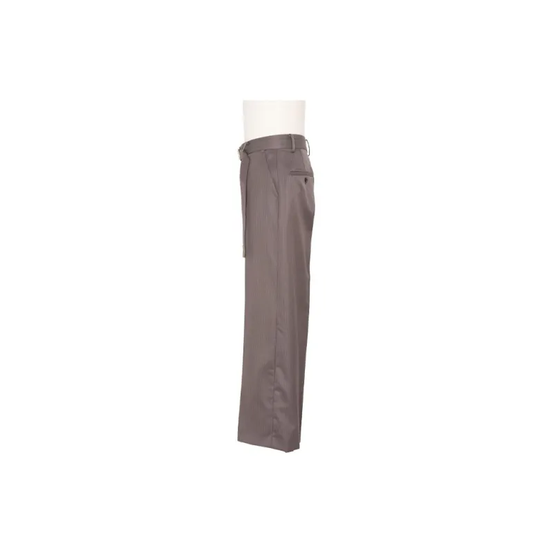 Sacai SS25 Casual Pants Men Taupe-2